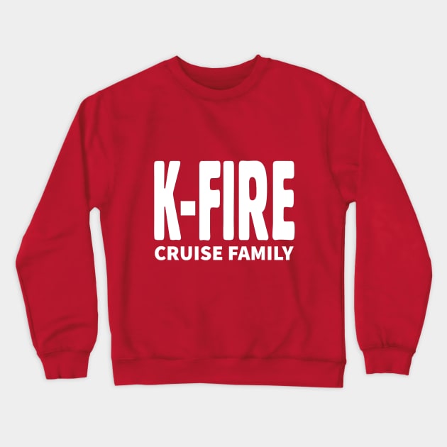 KFIRE FAM LOGO Crewneck Sweatshirt by Fire Family Fun